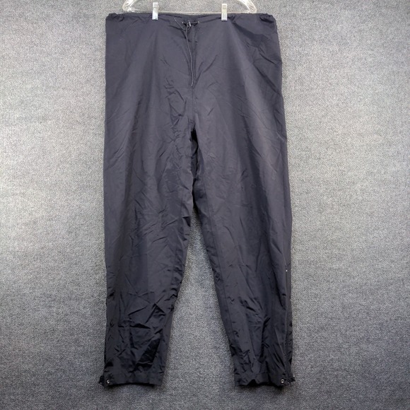 FedEx Stan Herman Men's Nylon Rain Pants Blue Size L Uniform Employee - Picture 5 of 10